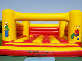 Simpsons Bouncy Castle Hire